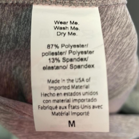 Beyond Yoga Peloton Out of Pocket Side Pocket Gray Yoga Pants Leggings Medium - Picture 11 of 11